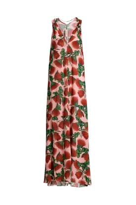 Fiore Long Dress with V Neck