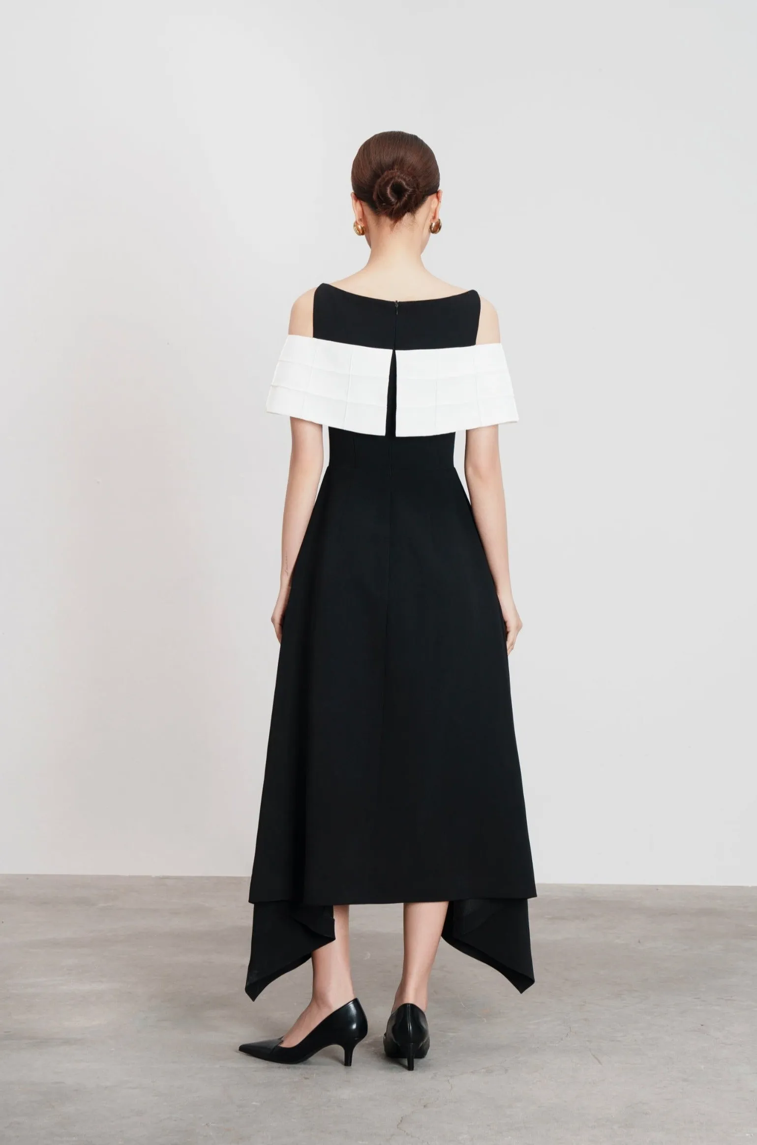 Adelaide Two-tone Midi Dress