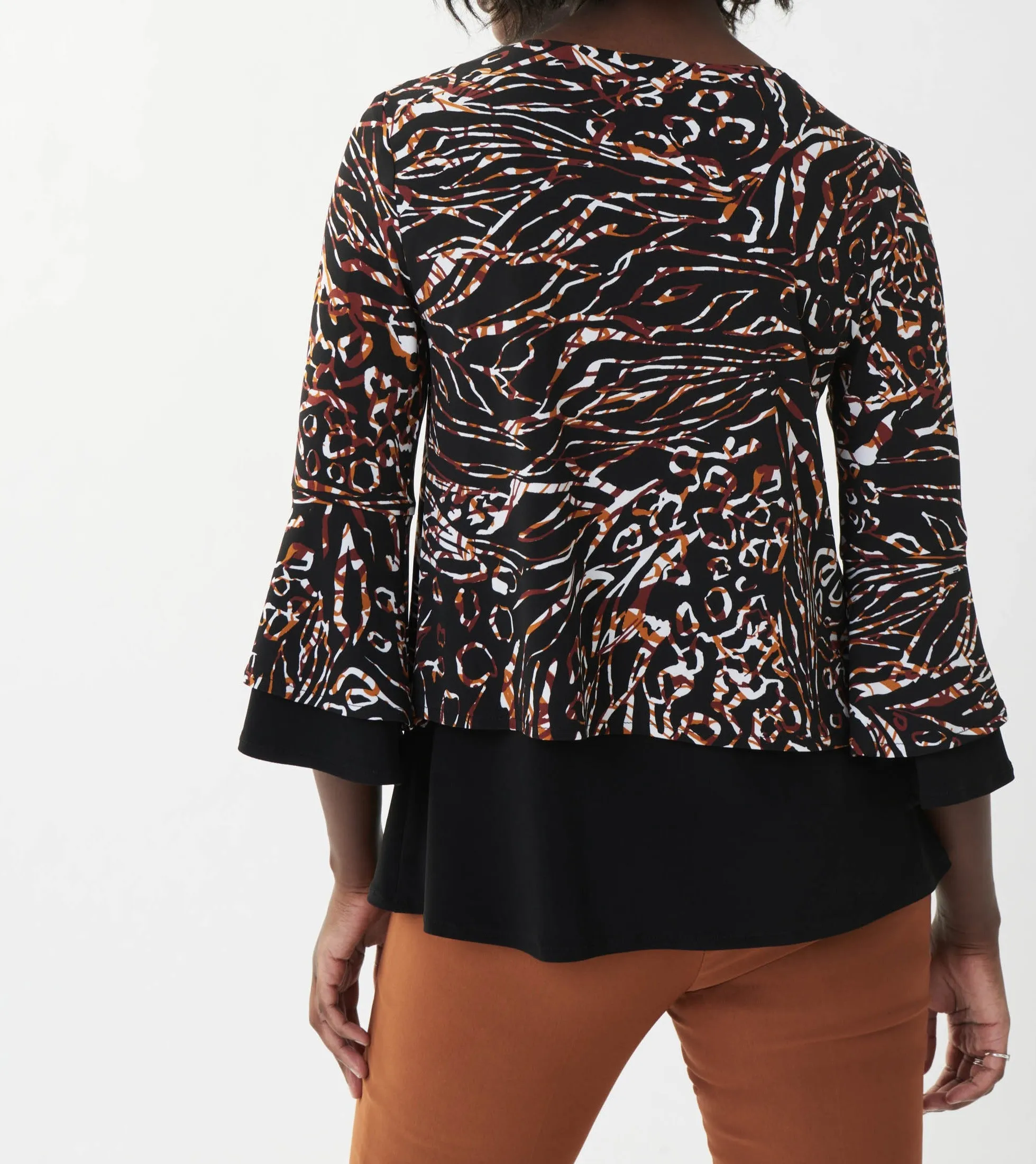 Animal Popover Blouse