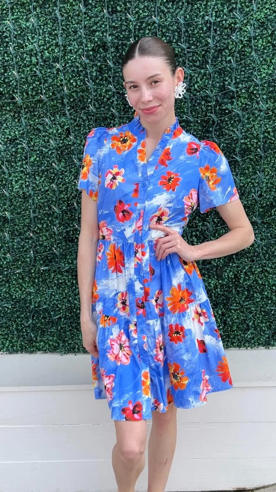 Astros Floral Dress