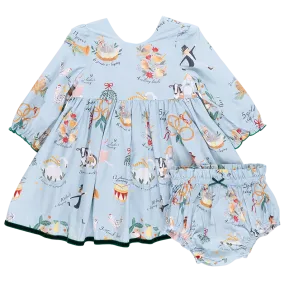 Baby Girls Amma Dress Set - 12 Days of Christmas