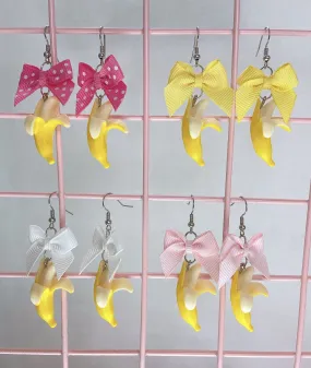 Banana Earrings (4 Colors)