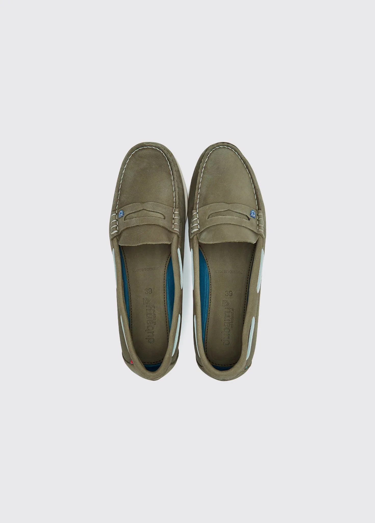 Belize Deck Shoe - Pesto