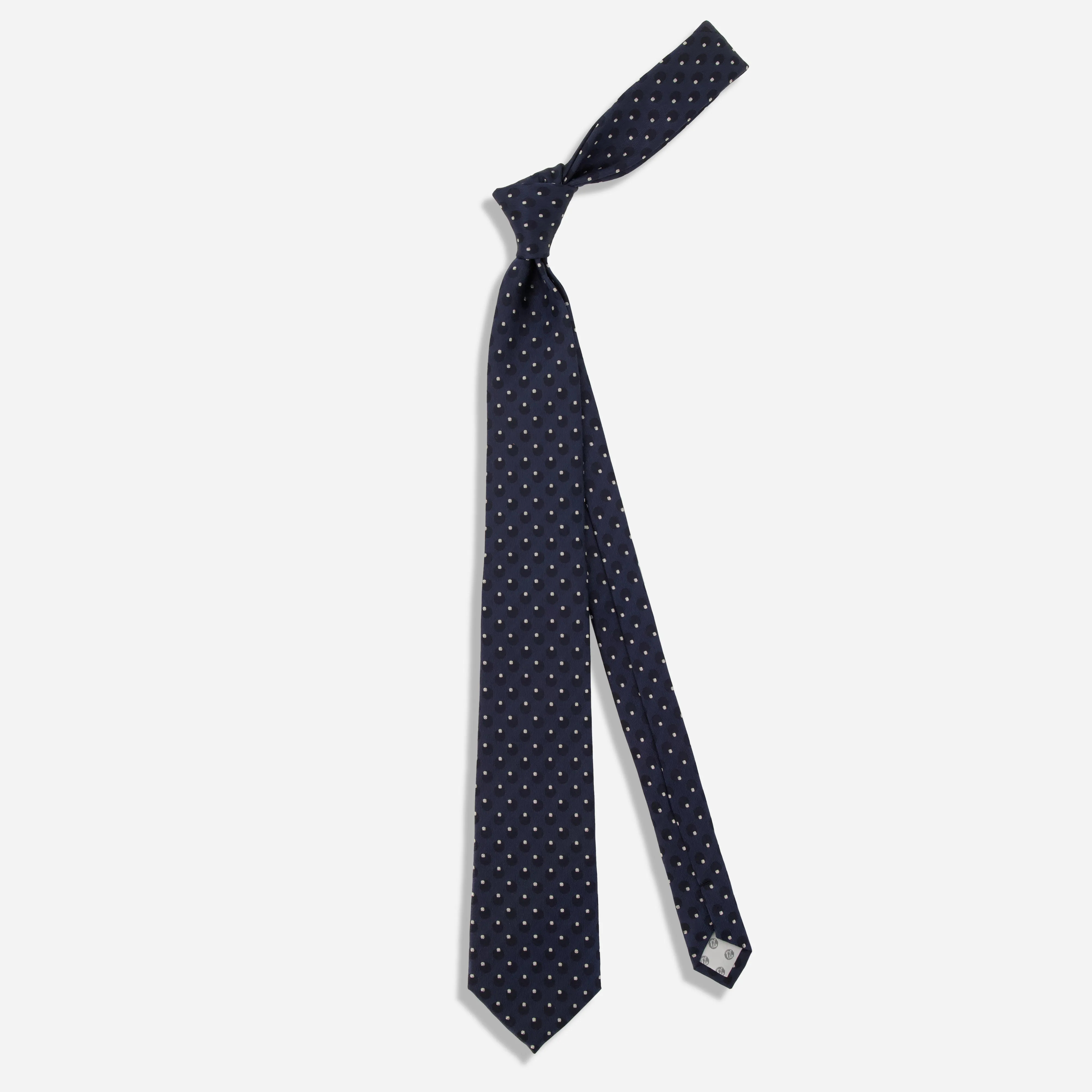 Berteau Dot Navy Tie