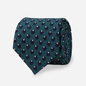 Berteau Dot Teal Tie