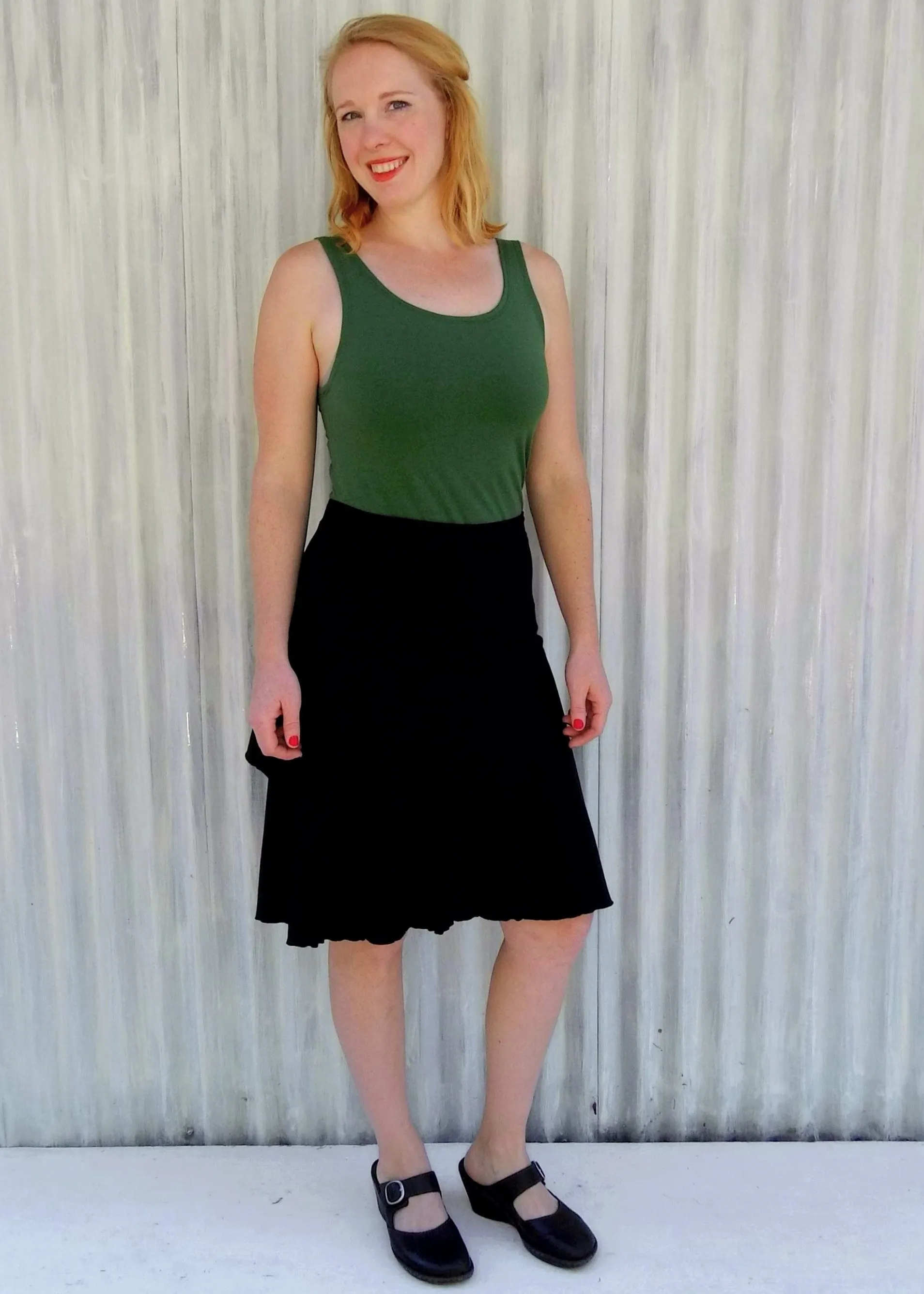 Black Clover Wrap Skirt