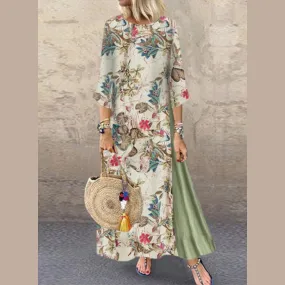 Bohemian Maxi Summer Dress, Boho Dress For Women