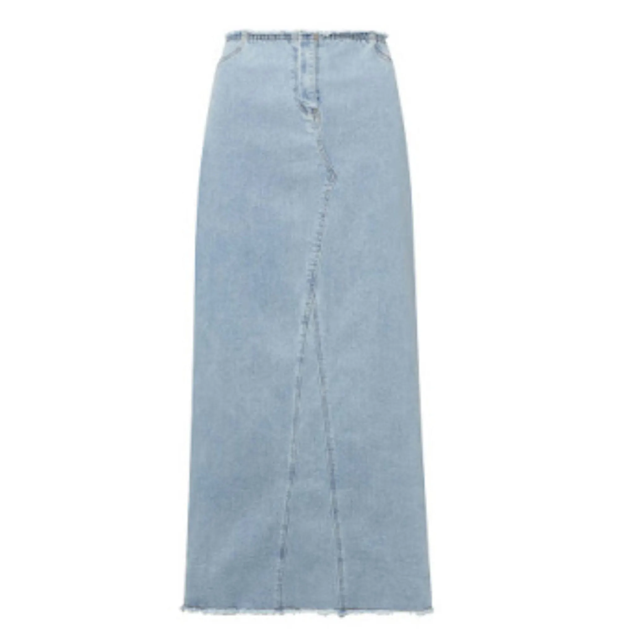 Denim Maxi Skirt