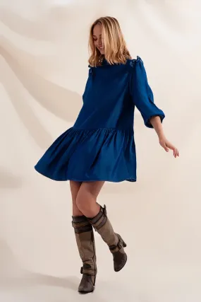 Denim Smock Dress