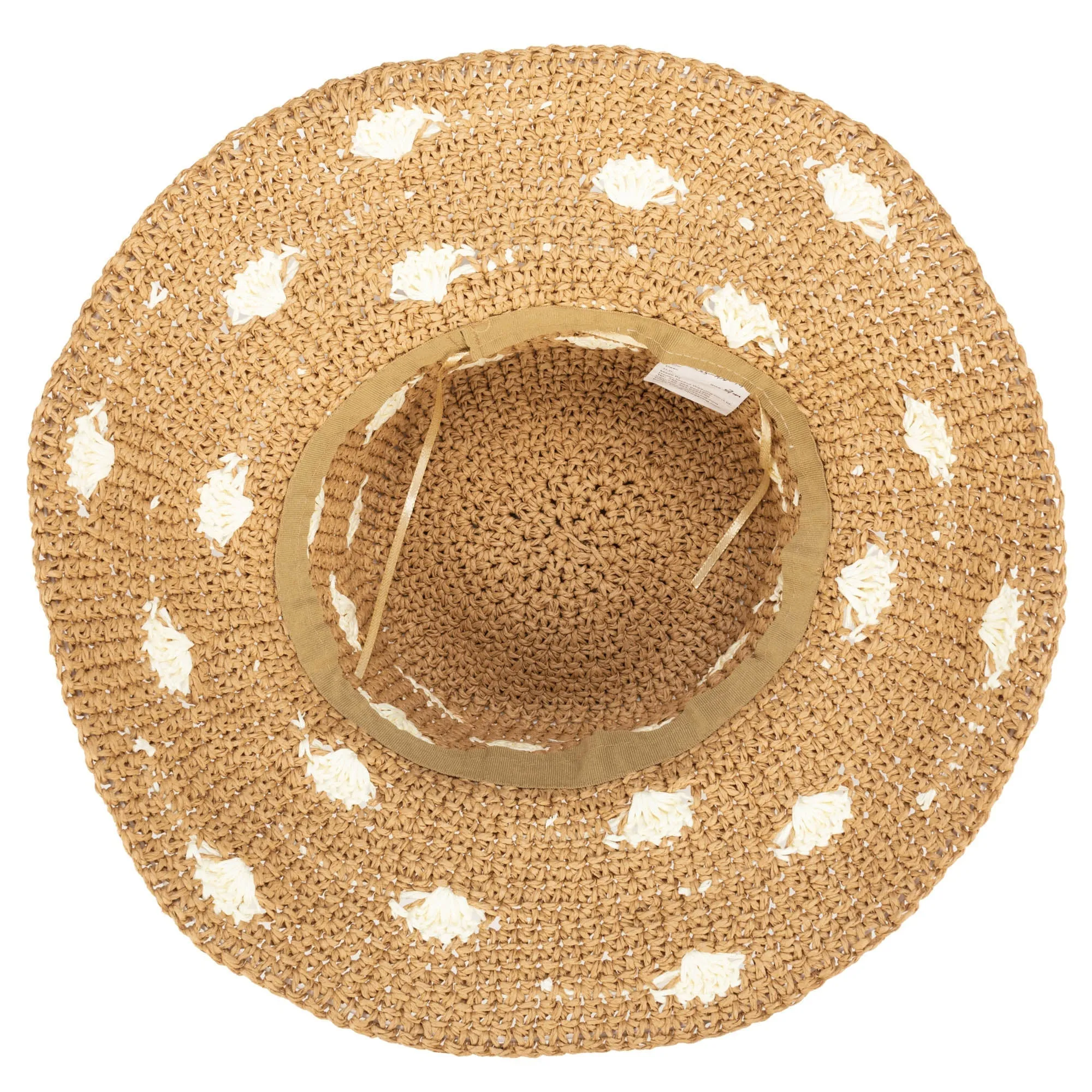 Dream On - Paper Crochet Polka Dot Bucket