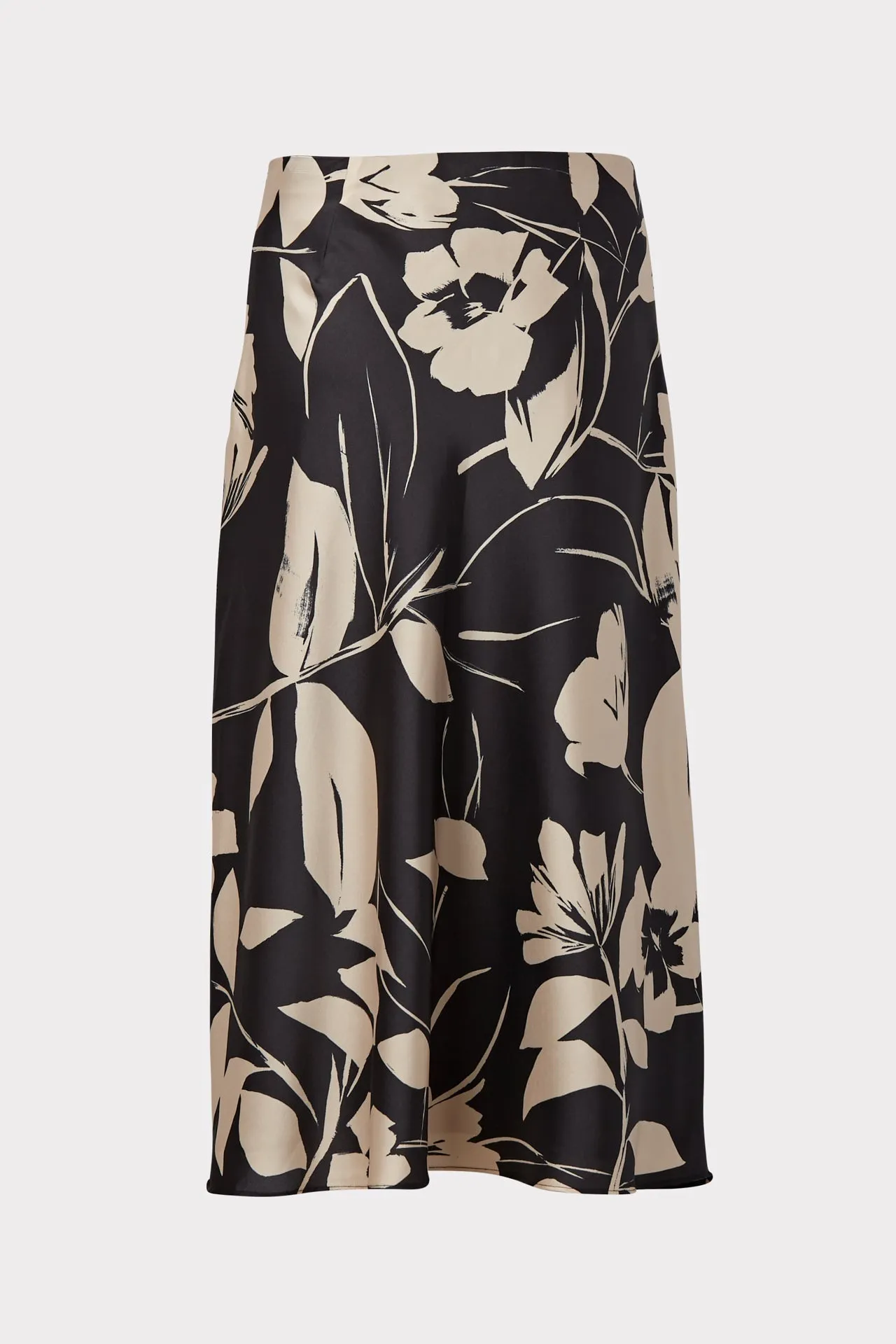 Fion Winter Floral Print Skirt