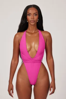 Fishtail Swim - Fuchsia