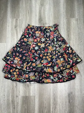 Floral Print Skirt Midi Kenzo Paris , Size S