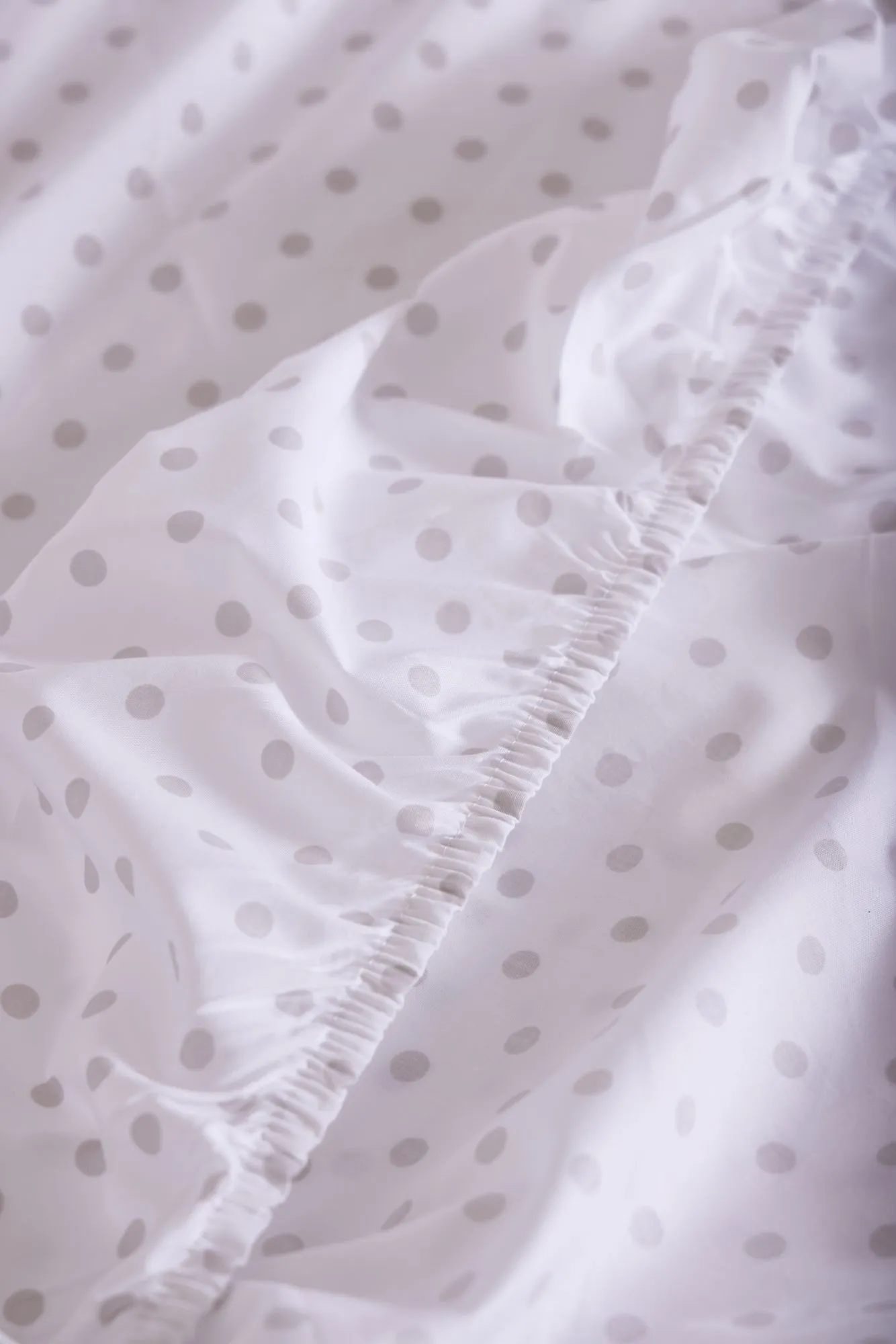 Foxford Polka Dot Fitted Sheet