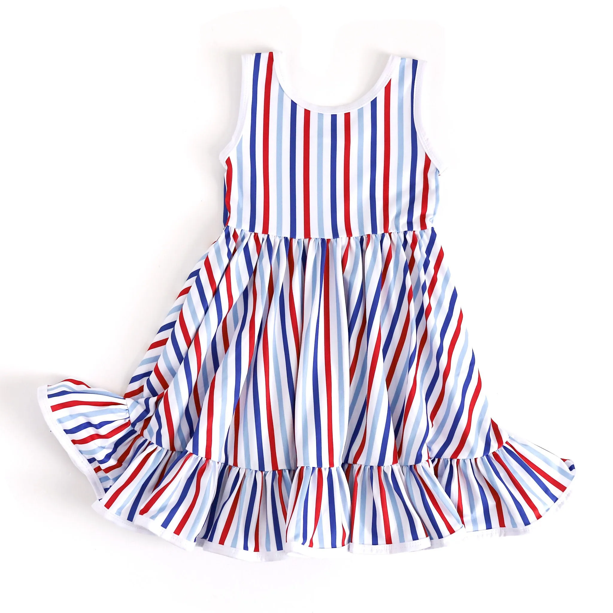 Hampton Stripe Sleeveless Charm Dress