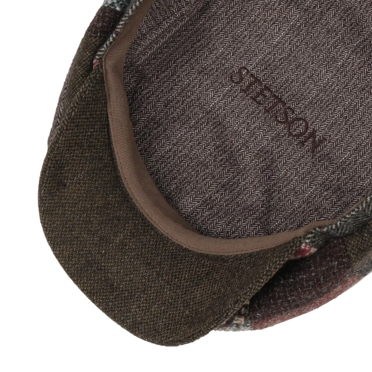 Hatteras Patchwork Mix Newsboy Cap by Stetson