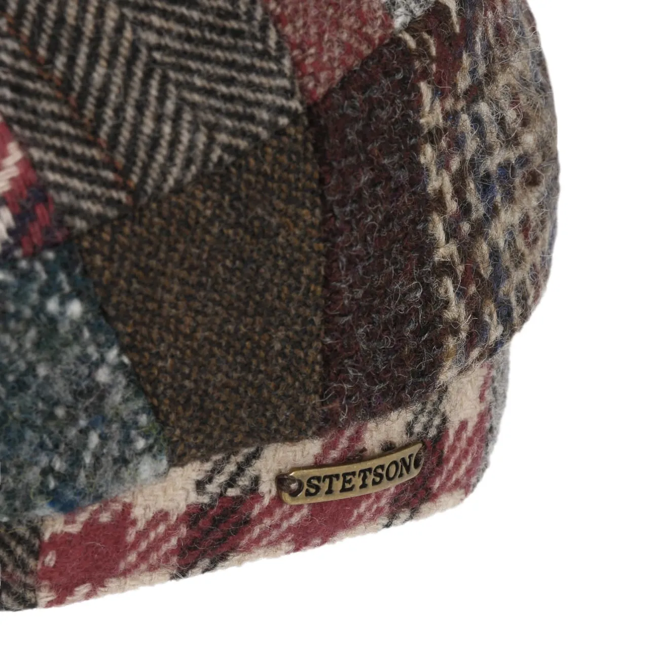 Hatteras Patchwork Mix Newsboy Cap by Stetson