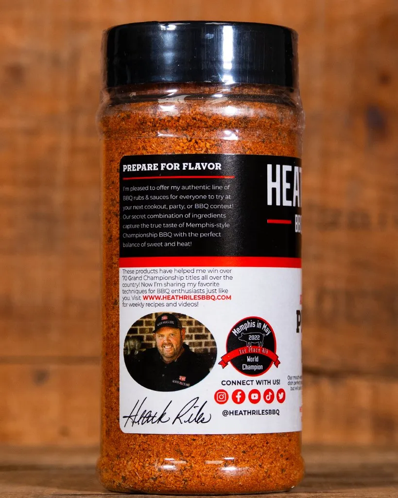 Heath Riles BBQ Peach Rub