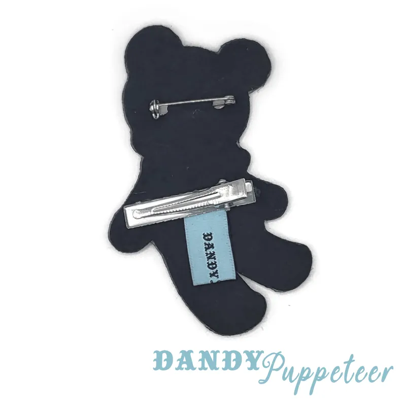 Instant Shipping! Cursed Bear Brooch