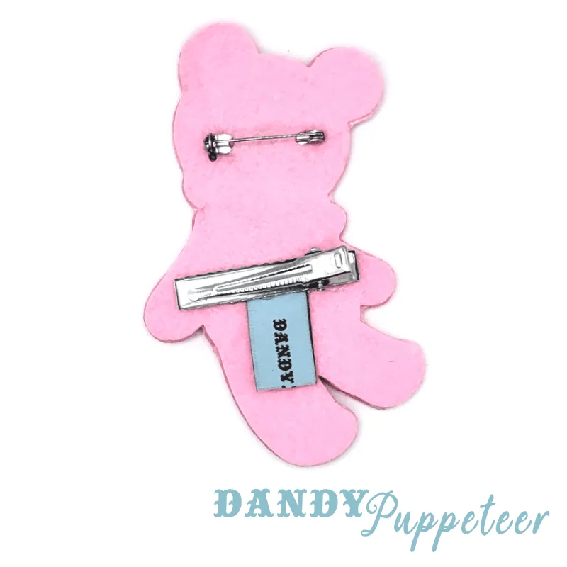 Instant Shipping! Cursed Bear Brooch