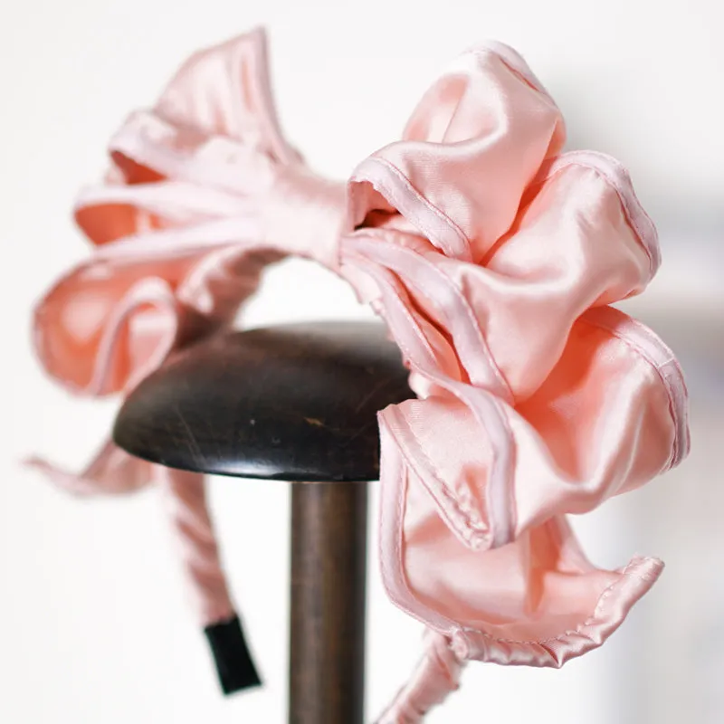 Instant Shipping! Small Heartwarming Satin Headbow