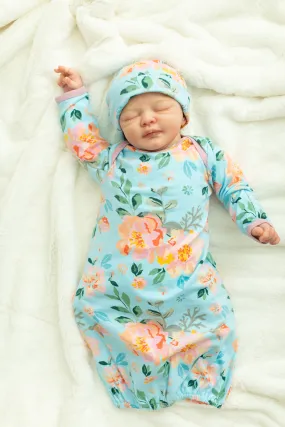 Jade Baby Coming Home Outfit and Matching Newborn Hat