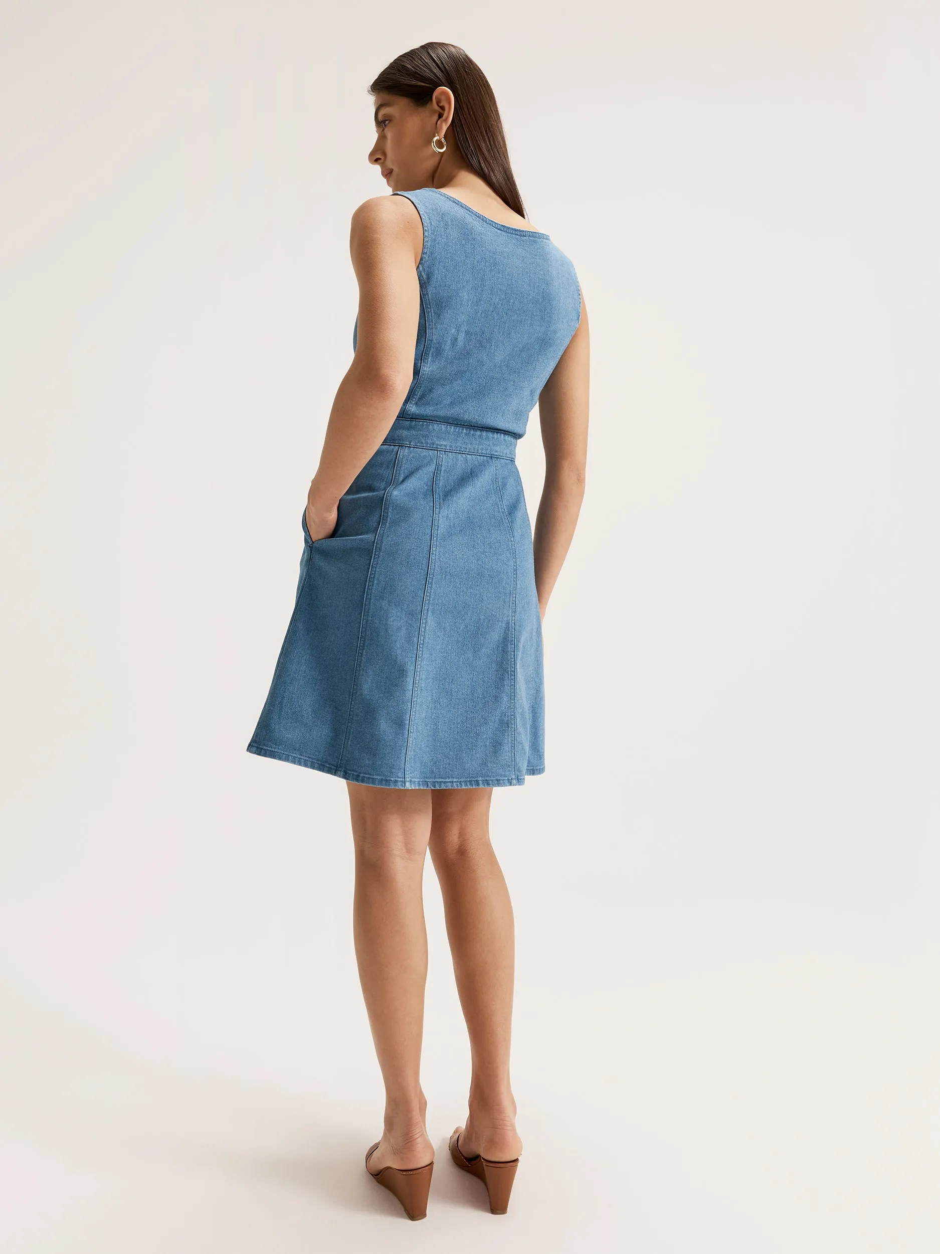 Jagger Short Denim Dress