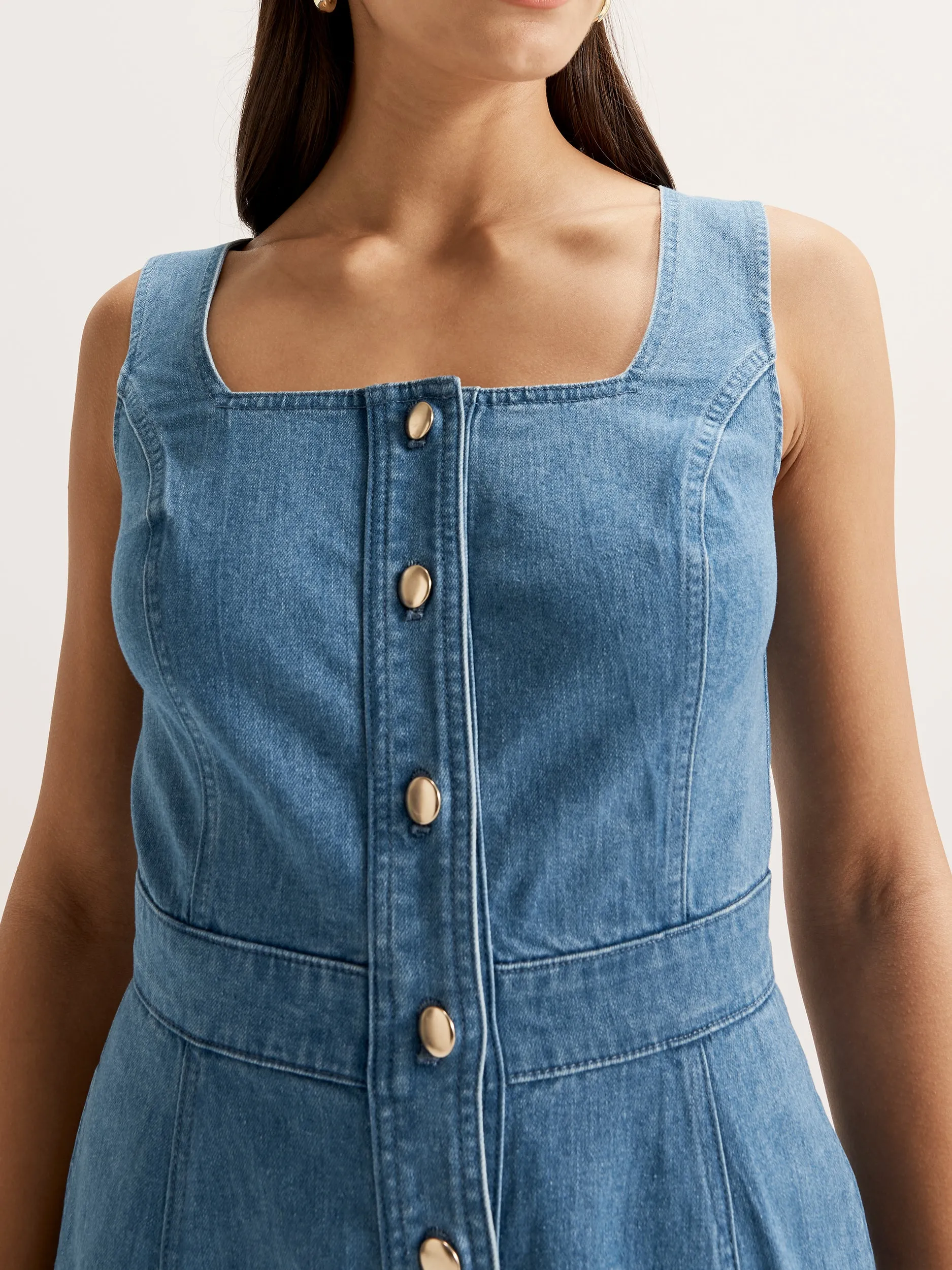 Jagger Short Denim Dress