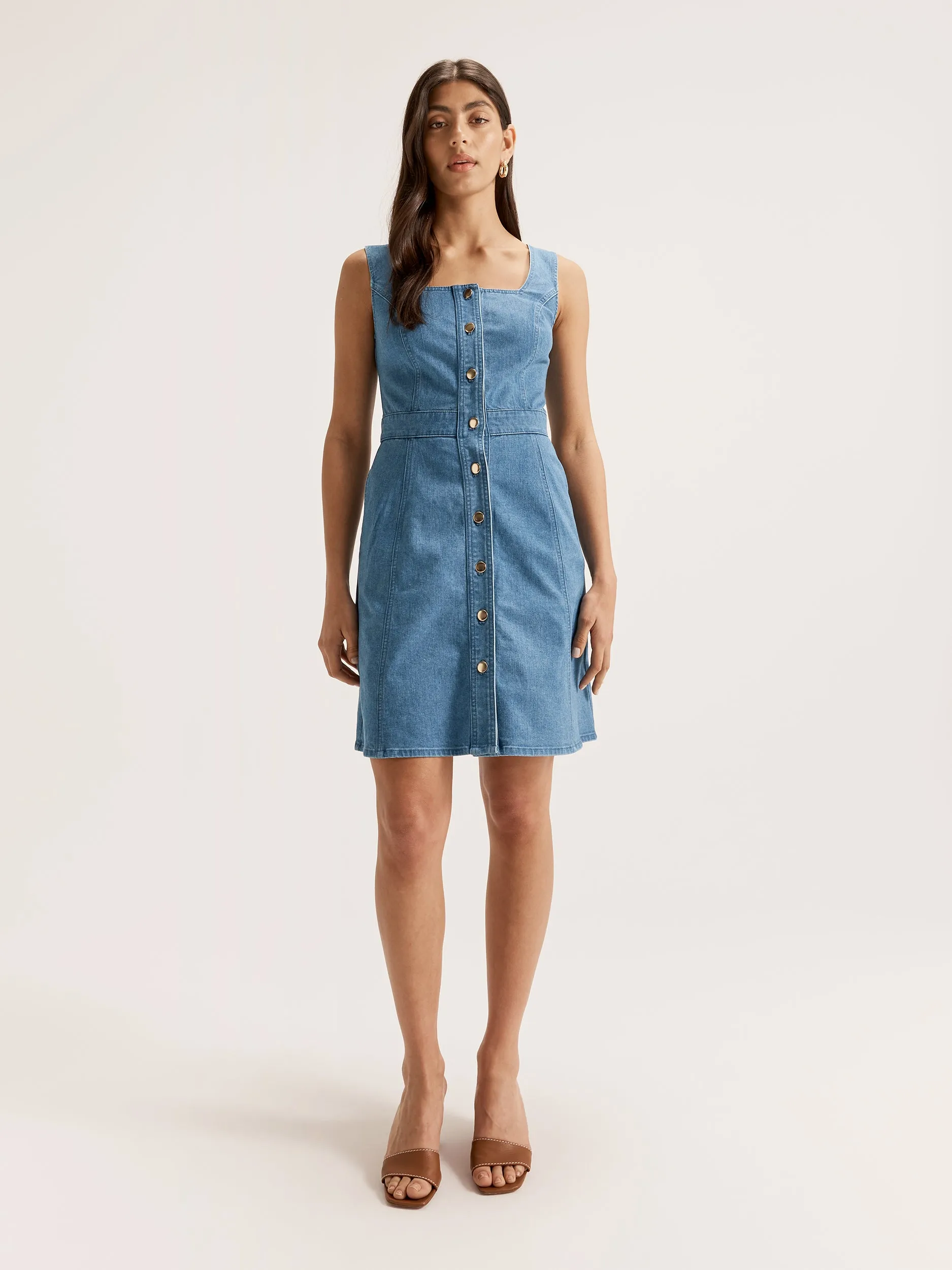 Jagger Short Denim Dress