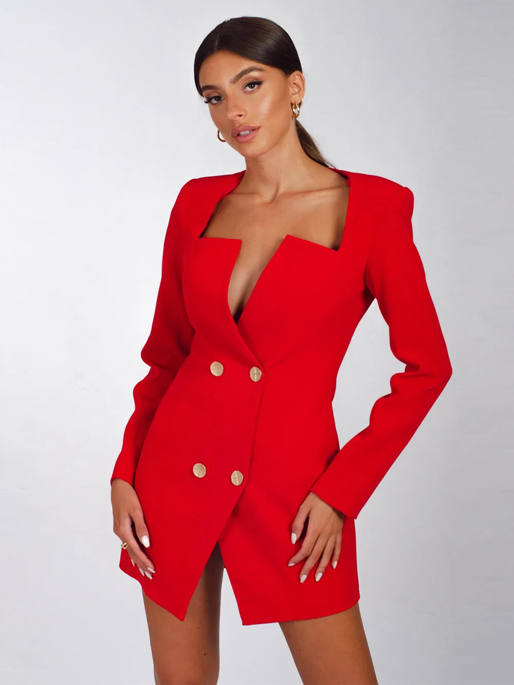 LA BELLE Blazer Mini Dress