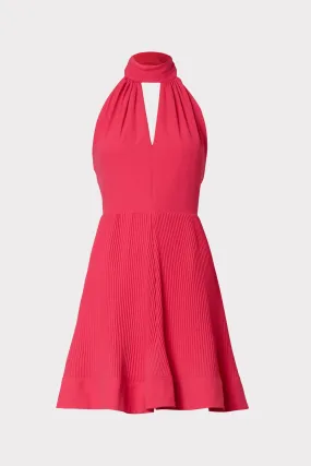 Libby Pleated Mini Dress