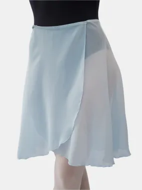 Light Blue Wrap Long Dance Skirt MP339