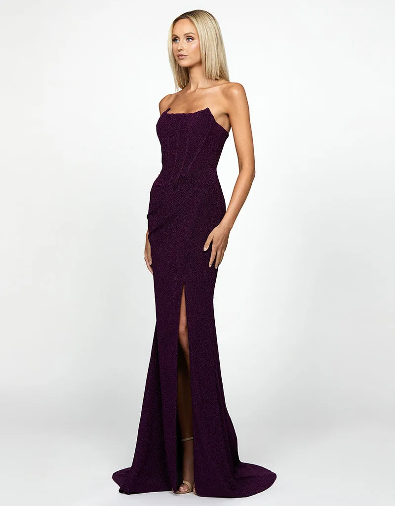 MARSIYA POINTED CORSET GOWN BL69D15L