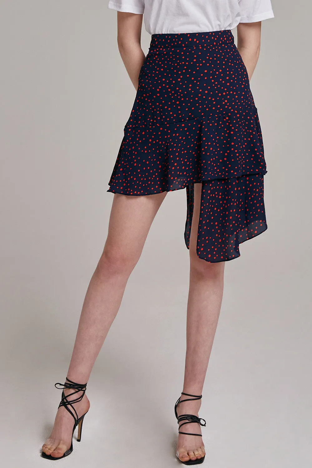 Misty Polka Dot Skirt