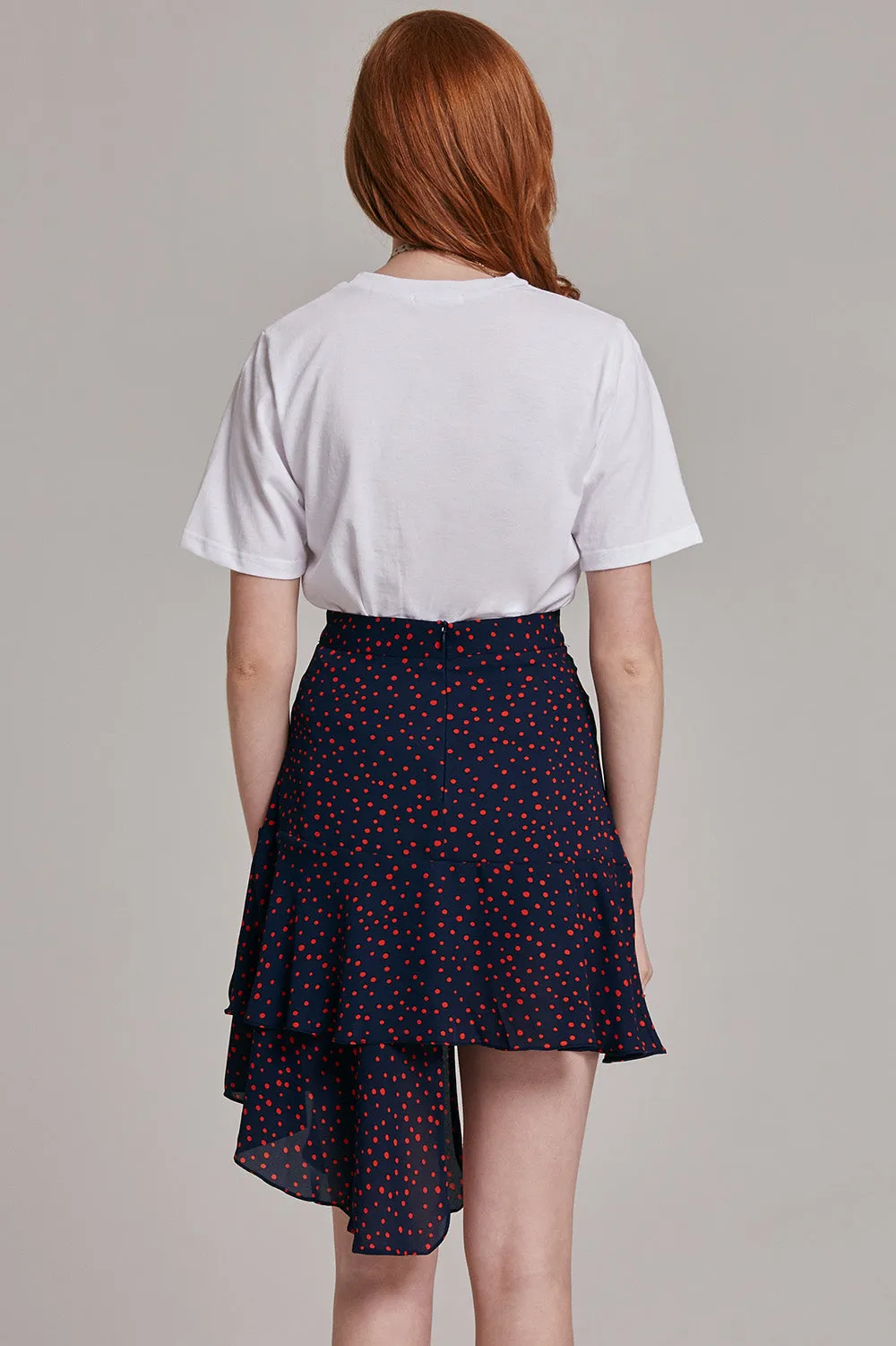 Misty Polka Dot Skirt