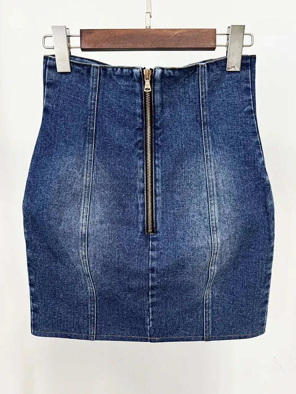 OCHO Denim Mini Skirt