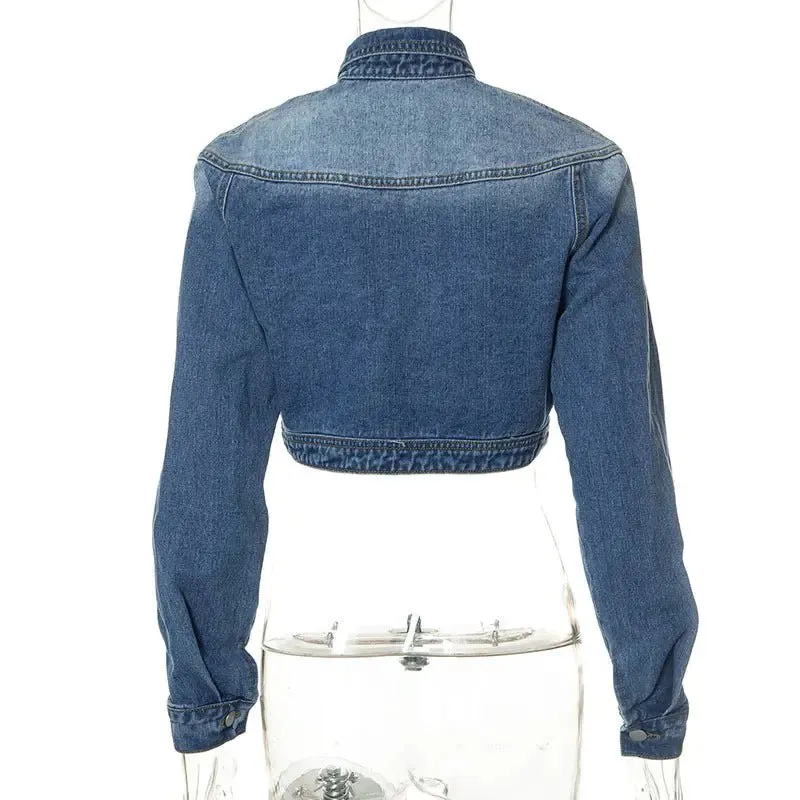 ONELY's Cropped Denim Jacket