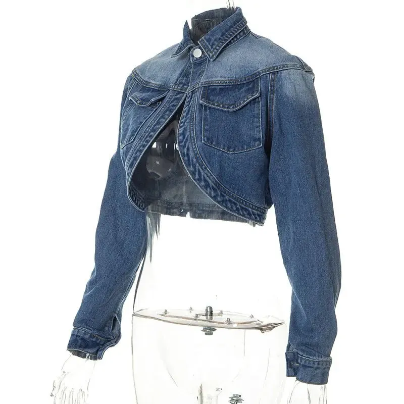 ONELY's Cropped Denim Jacket