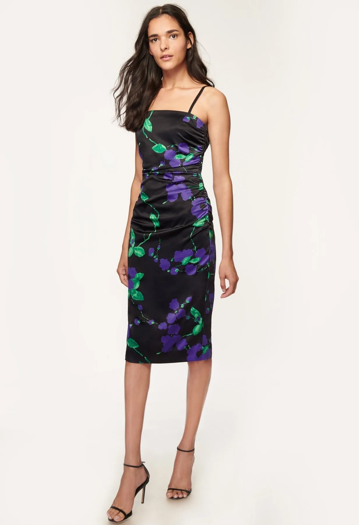 Painted Floral Dayna Dress