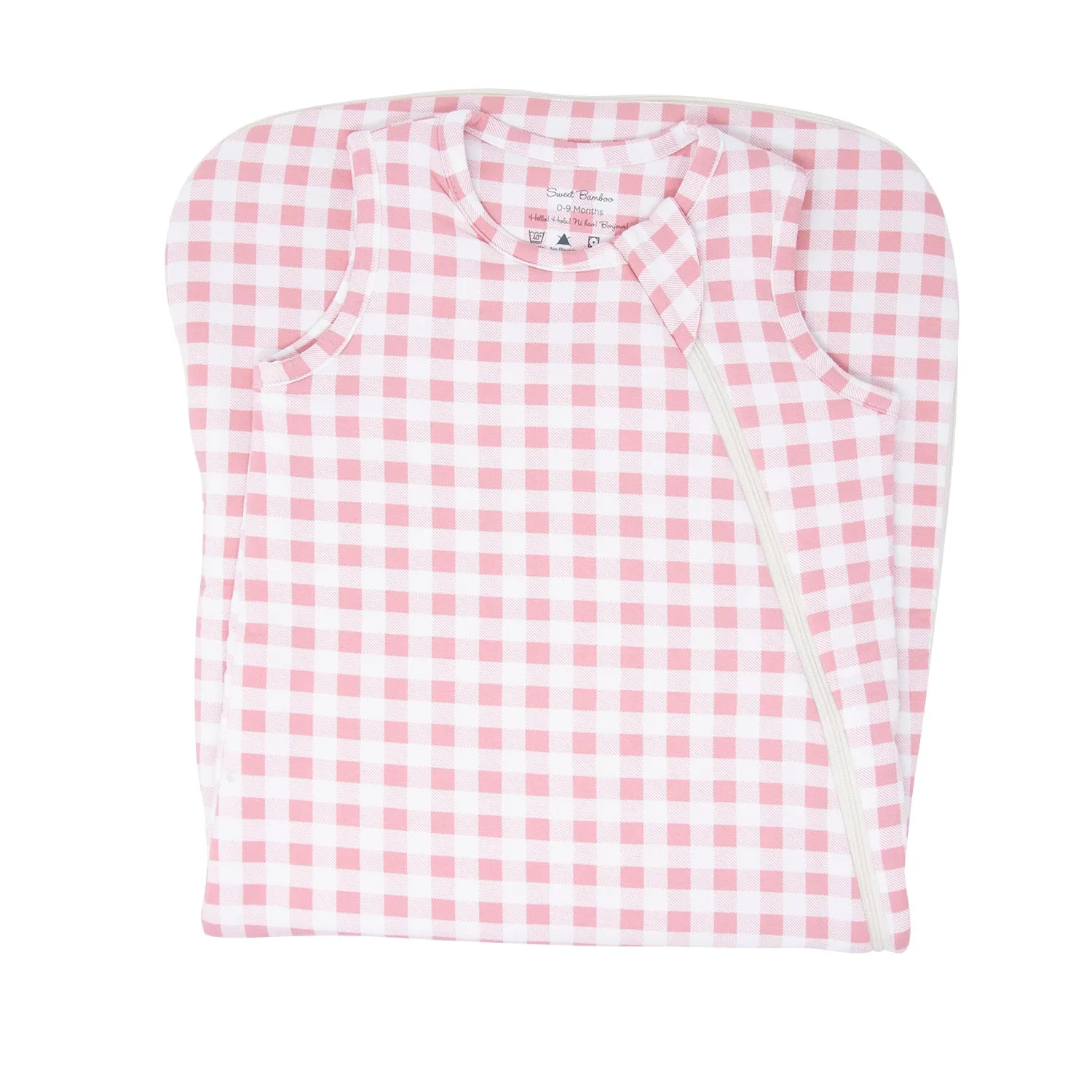 Pink Gingham | 1.5 TOG Sleep Sack