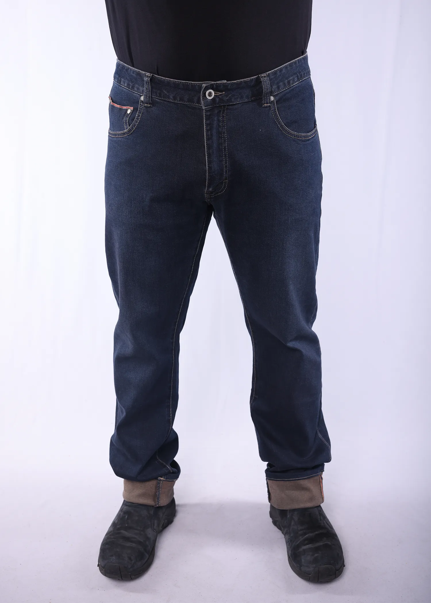 PRESTON | Cotton/Spandex 5-Pocket Selvedge Denim Jean (Straight Fit)