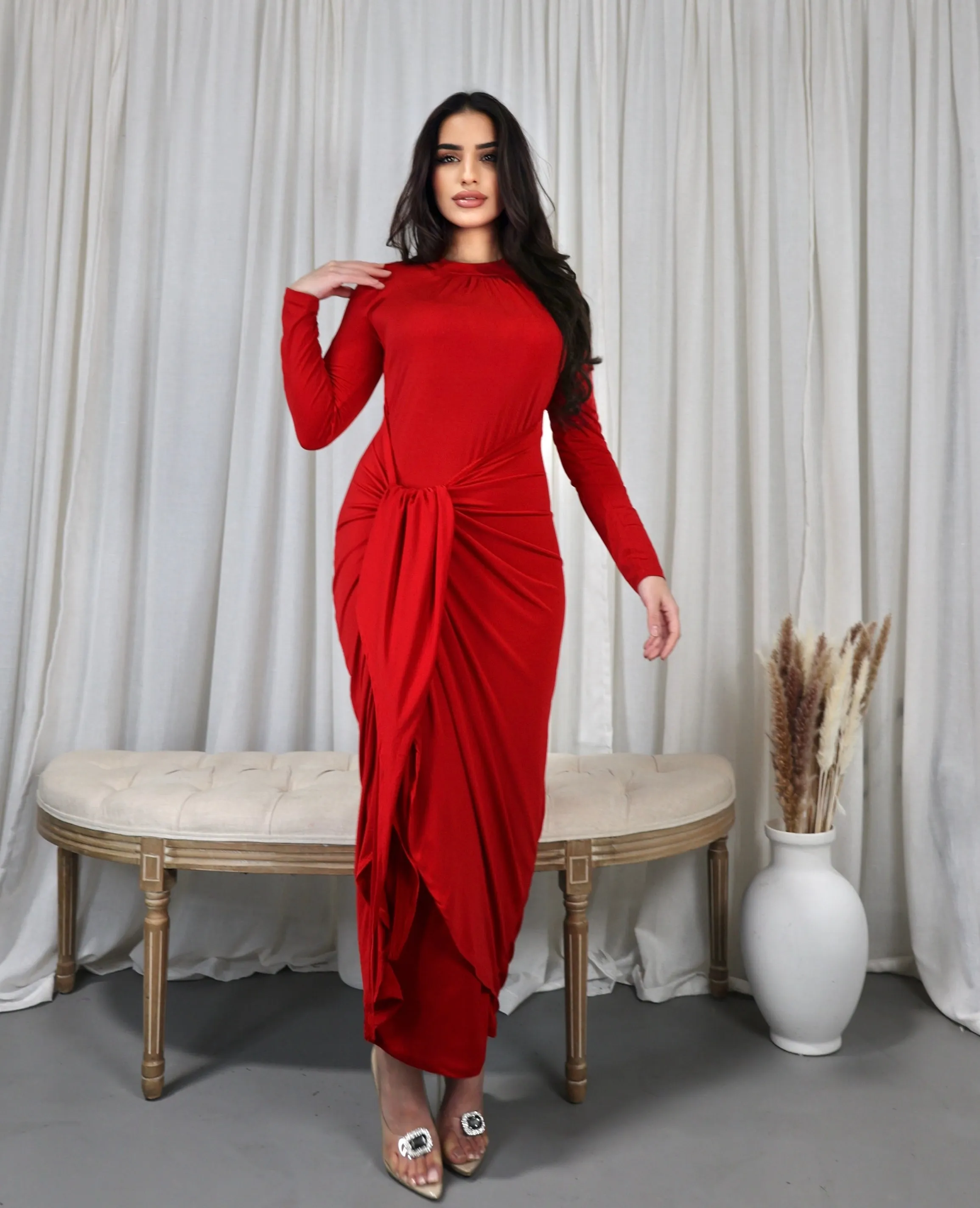 Rouge Wrap dress