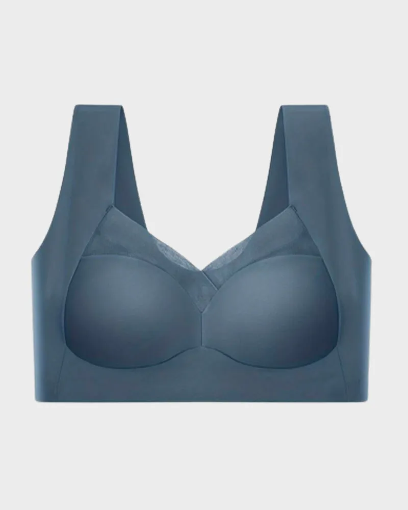 SheCurve® Seamless Wirefree Mesh Comfortable Smoothing Bra