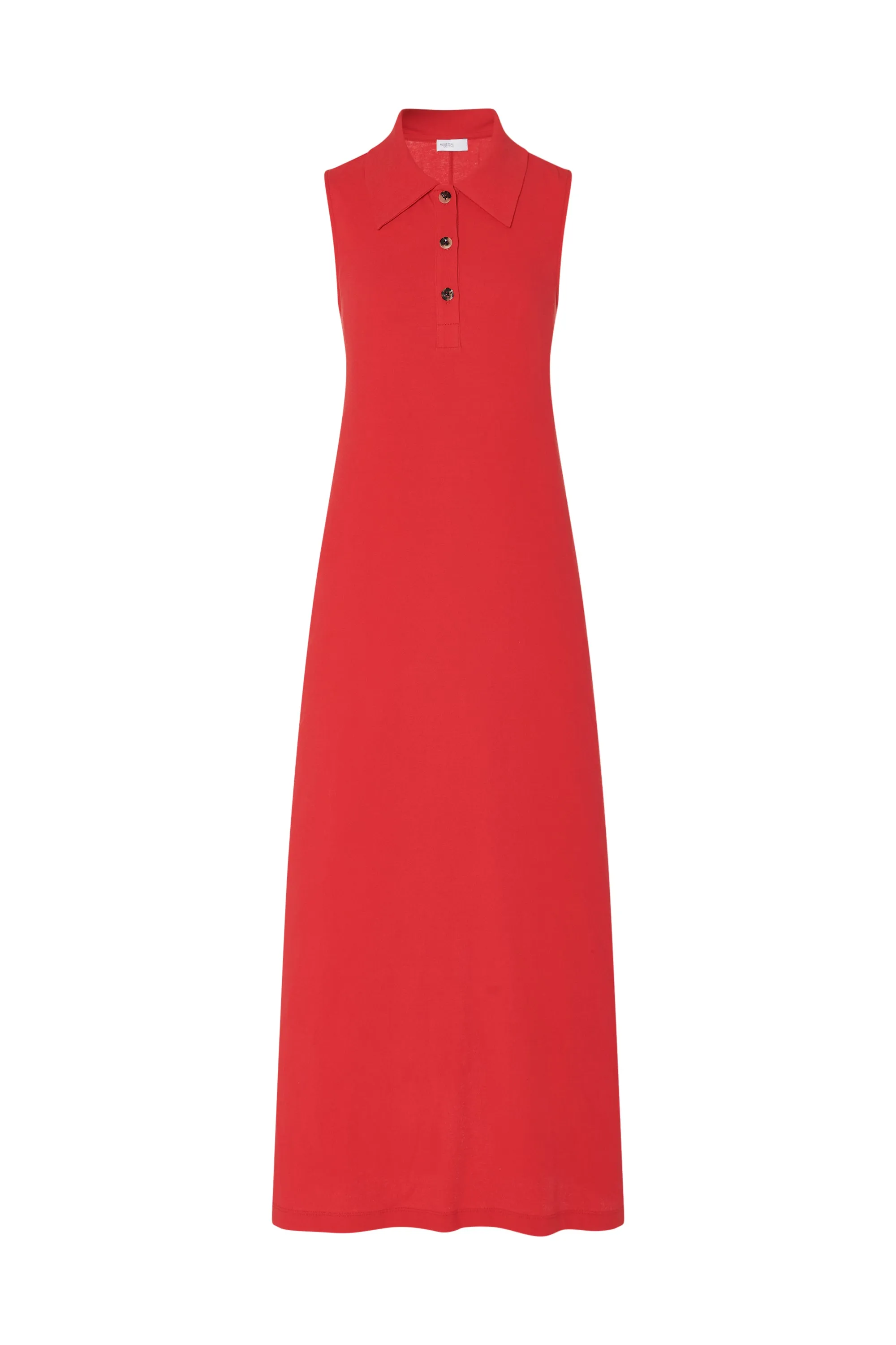 SLEEVELESS POLO DRESS