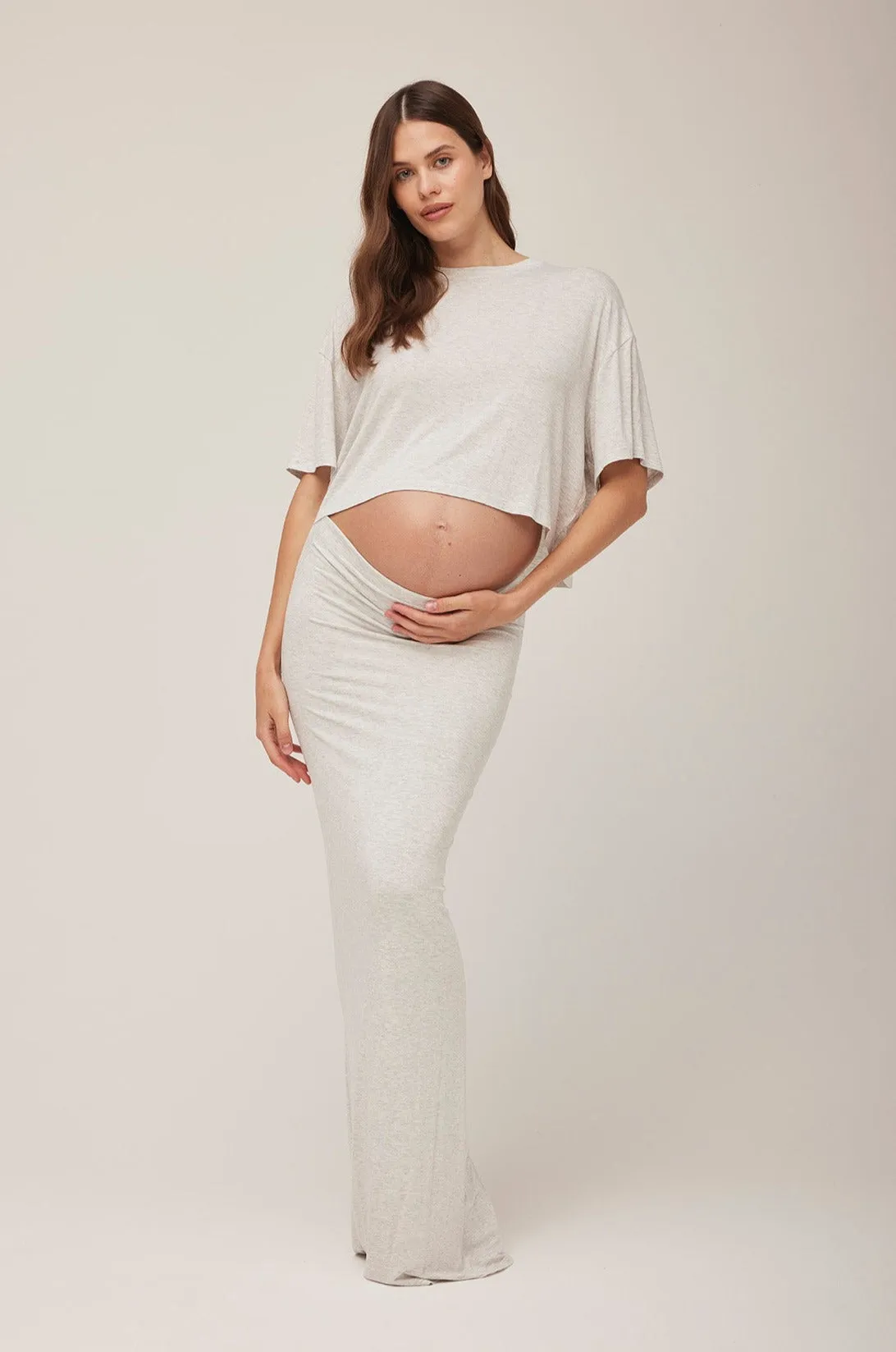 The Long Maternity Skirt