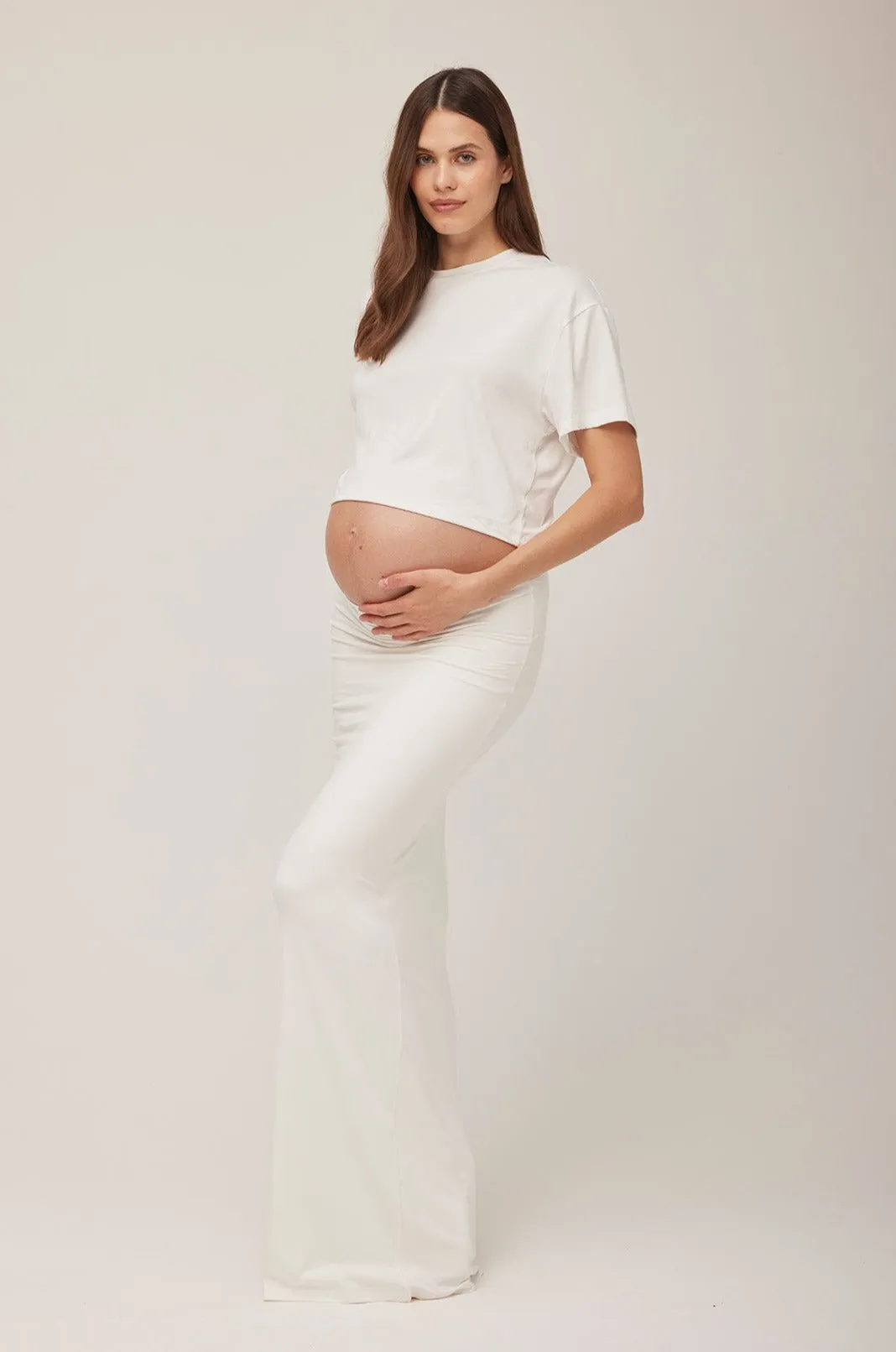 The Long Maternity Skirt