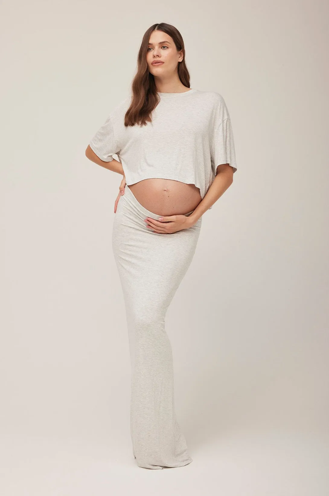 The Long Maternity Skirt