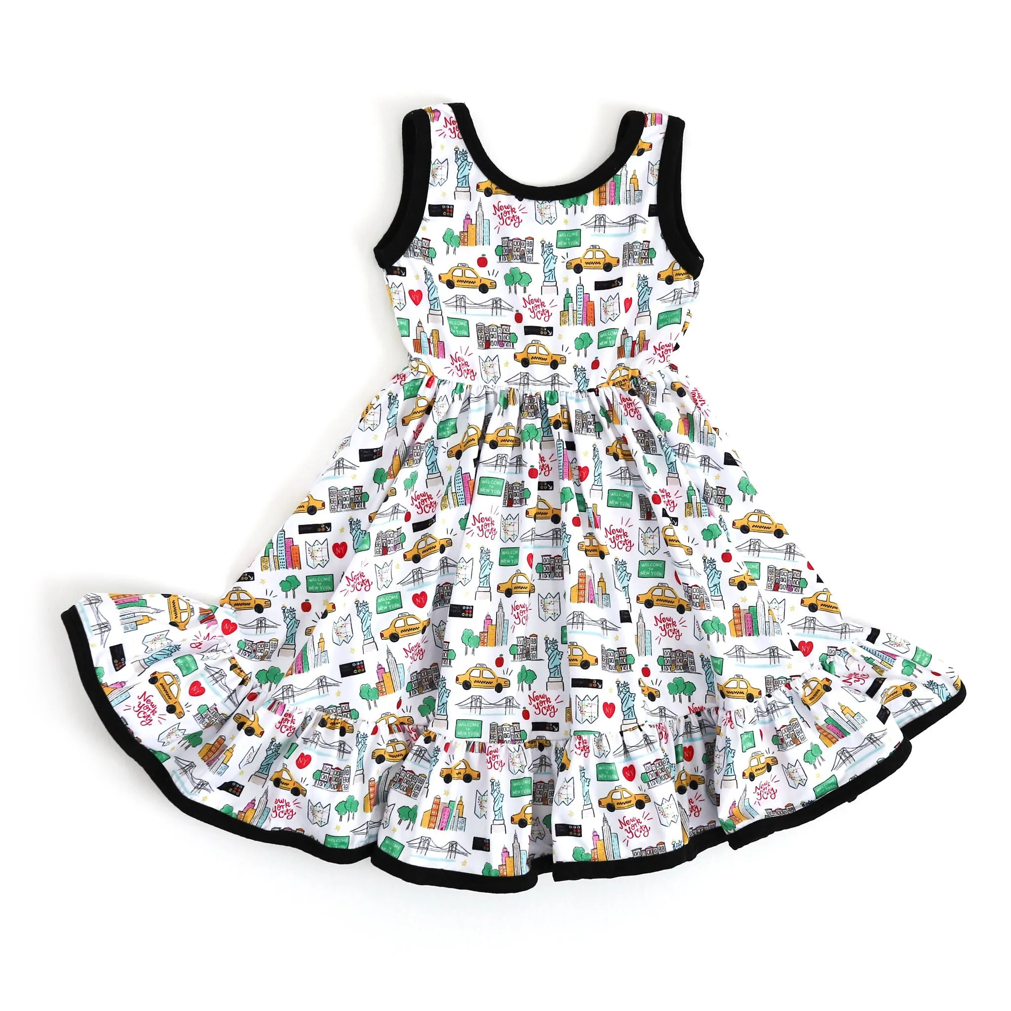 Welcome to NY Sleeveless Charm Dress